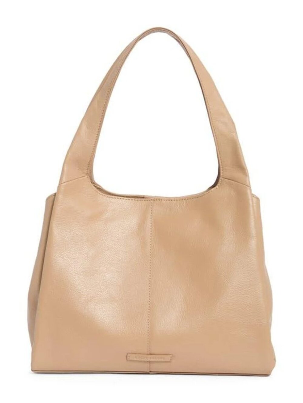 Lucky Brand Tan Genuine Leather Shoulder Bag Tote NWT
